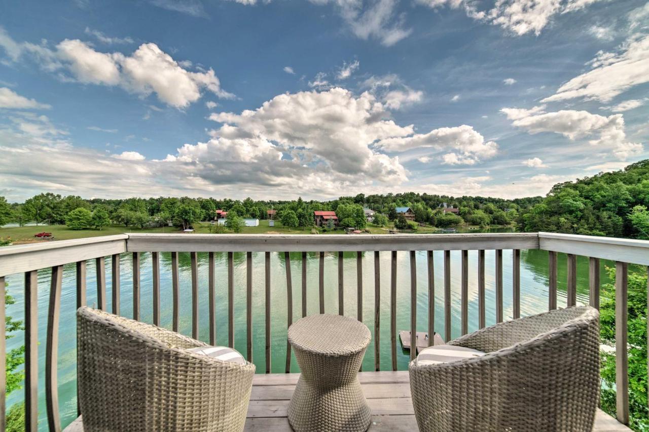 Sevierville Lake House With Deck And Foosball Table! Bagian luar foto