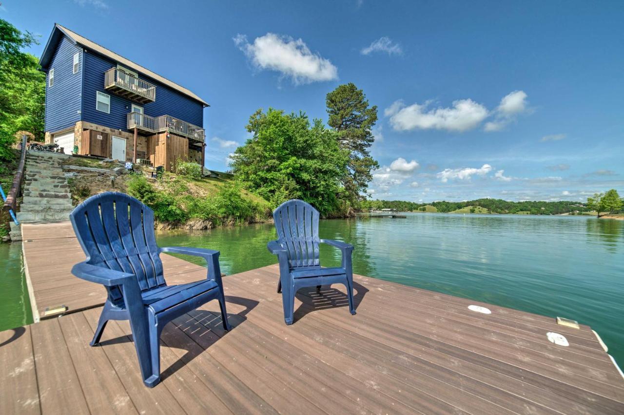 Sevierville Lake House With Deck And Foosball Table! Bagian luar foto