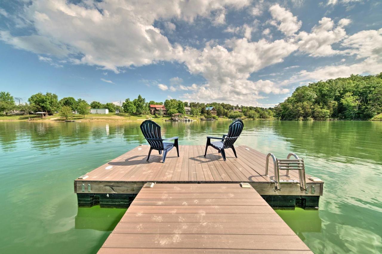Sevierville Lake House With Deck And Foosball Table! Bagian luar foto
