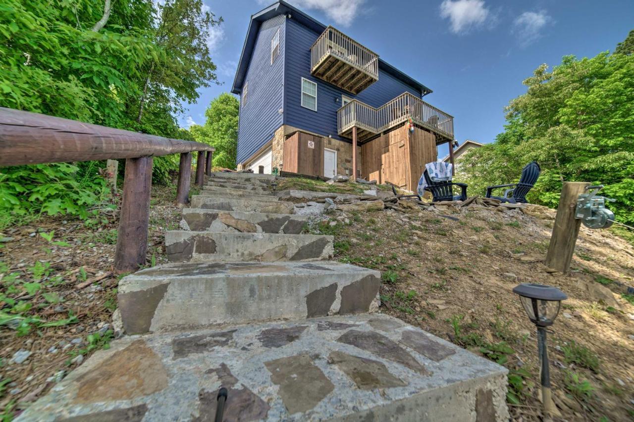 Sevierville Lake House With Deck And Foosball Table! Bagian luar foto